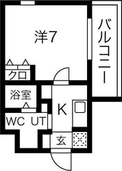 パークヒルズ新大阪willの物件間取画像